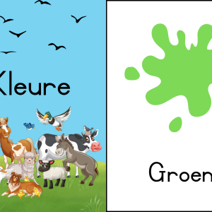 Plaasdiere Klas dekor ( Afrikaans)