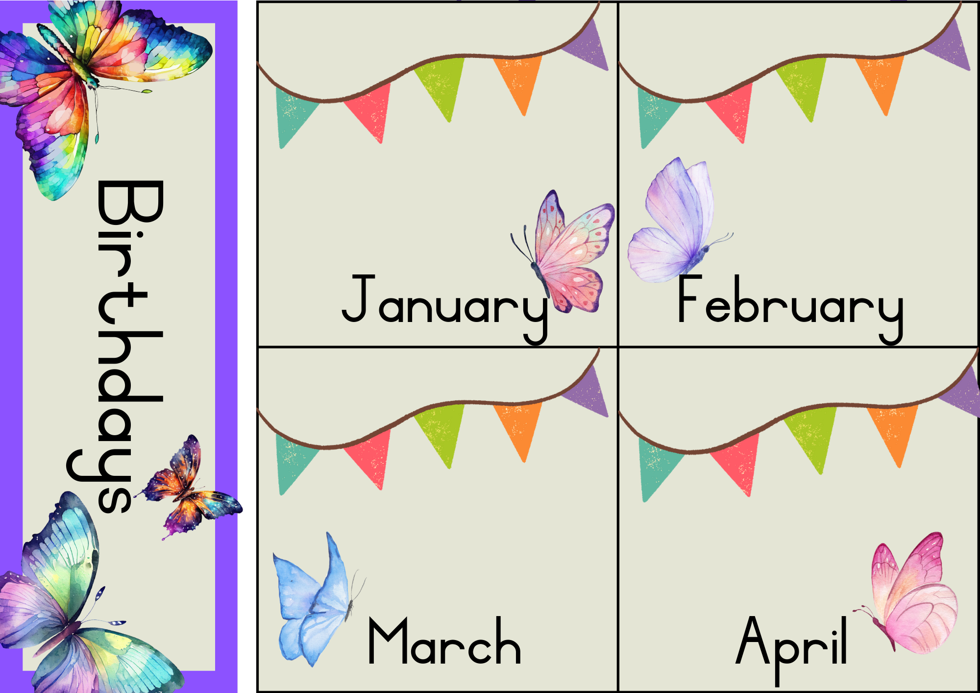Butterfly Classroom Decor - Image 4