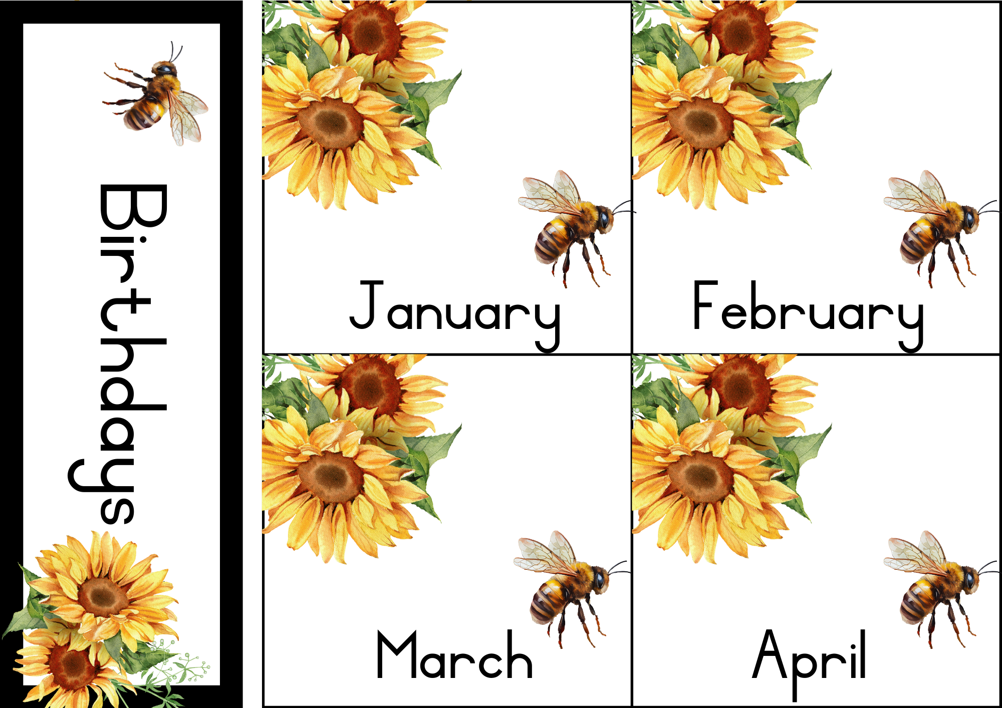 Sunflower Classroom Decor - Image 9