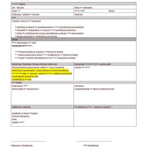 Graad 10 Toerisme Lesplanne