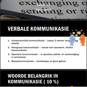Gr10 Toerisme Powerpoints Kwartaal 4