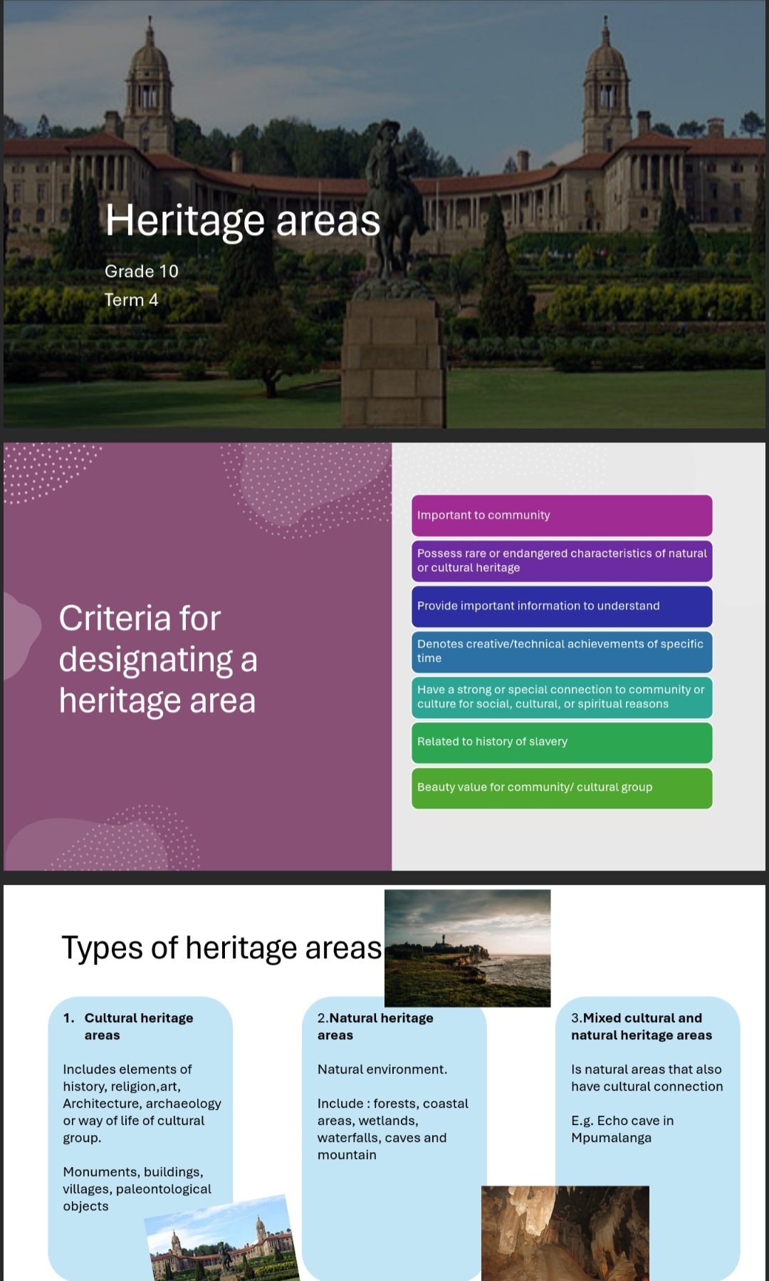 Grade 10 Tourism Powerpoints for Term 4 - Image 2