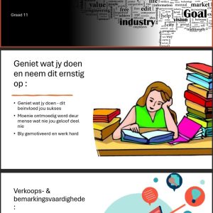 Graad 11 Toerisme Powerpoints Kwartaal 4