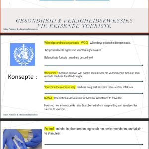 Graad 12 Toerisme Powerpoints Kwartaal 1