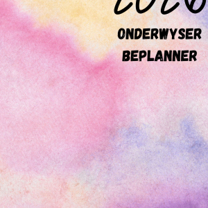 2026 Pastel Onderwyser Beplanner