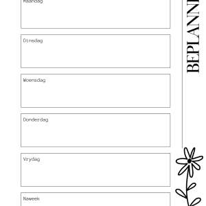 2026 Pastel Onderwyser Beplanner