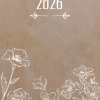 2026 Bruin Blomme Onderwyser Beplanner