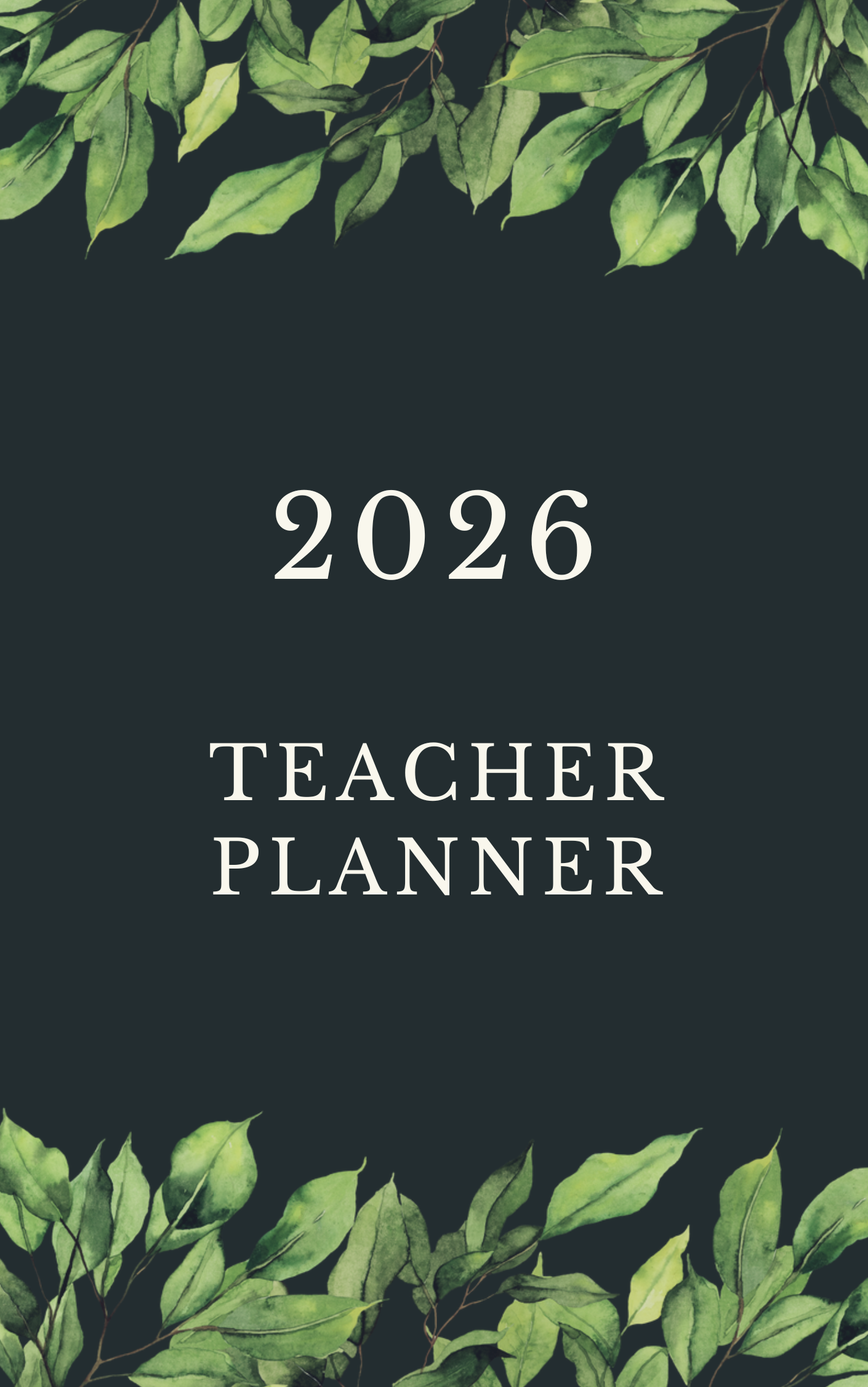 2026 Leaves Teacher Planner (Eng)