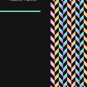 2026 Patterned Teacher planner (Eng)