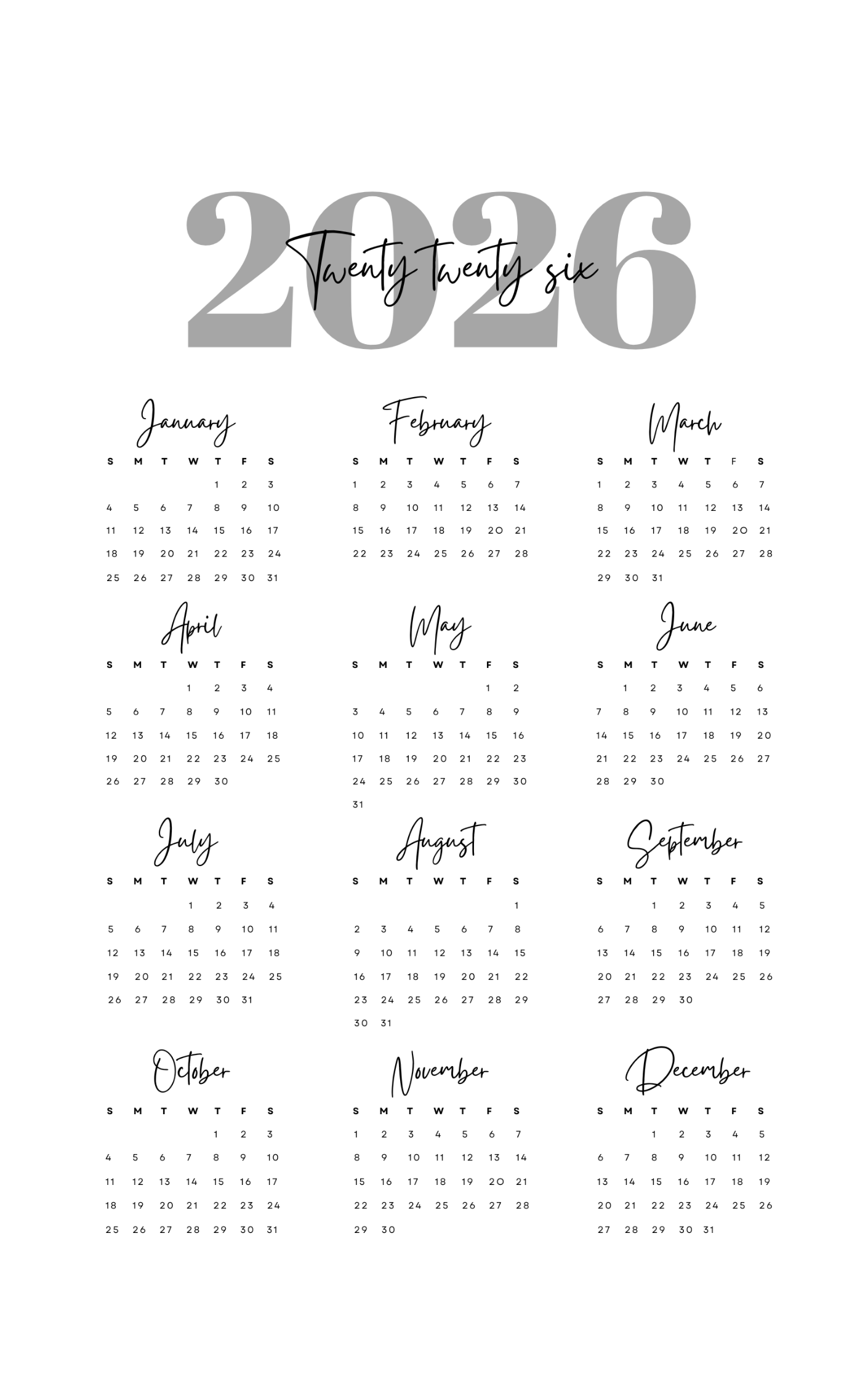 2026 Patterned Teacher planner (Eng) - Image 4