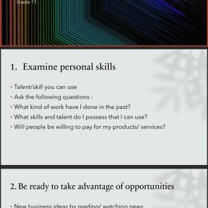 Grade 11 Tourism Powerpoints Term 4