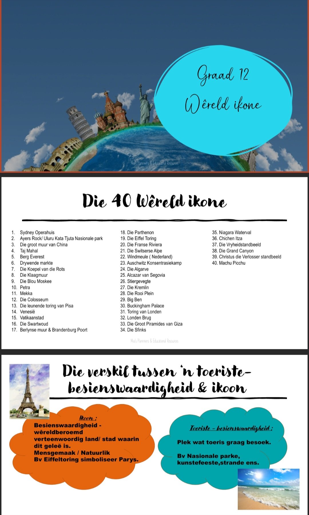 Graad 12 Toerisme Powerpoints Kwartaal 2 - Image 2