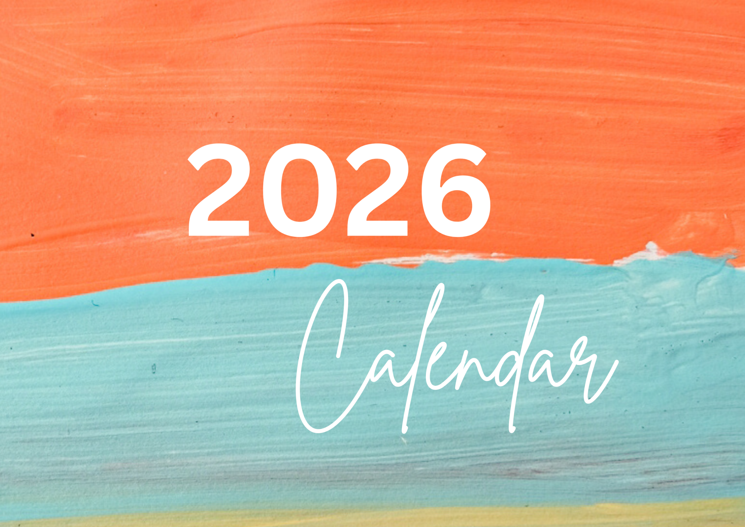 Multicolor Deskpad 2026