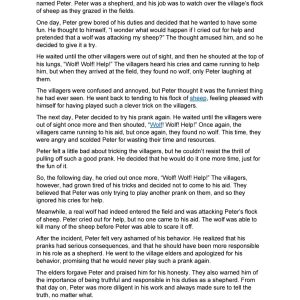Grade 6 EFAL T3 Literature Project
