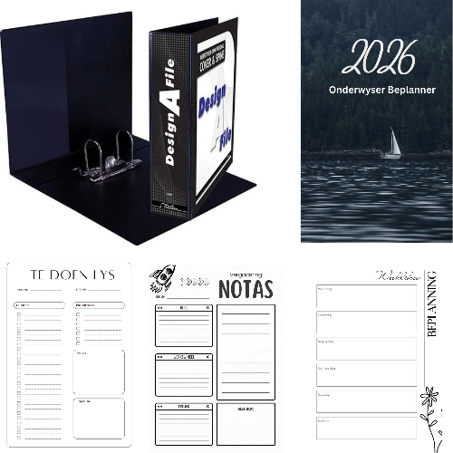 2026 Gedrukte Bootjie Onderwyser Beplanner