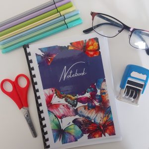 A5, Butterfly Notebook (150 pg)