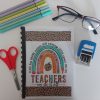 A5, Leopard Print Teacher notebook