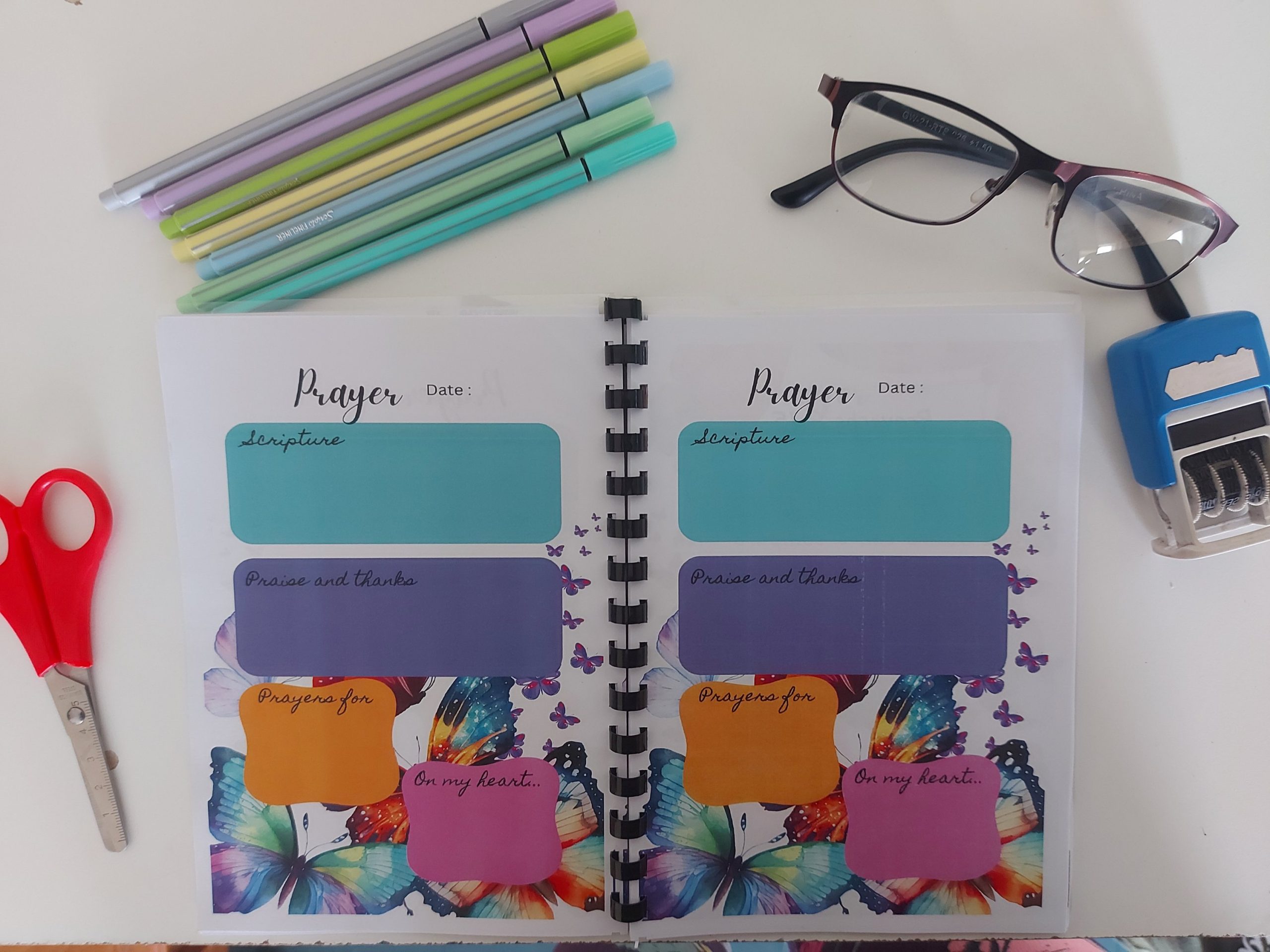Butterfly Prayer Journal (Full Colour) - Image 2