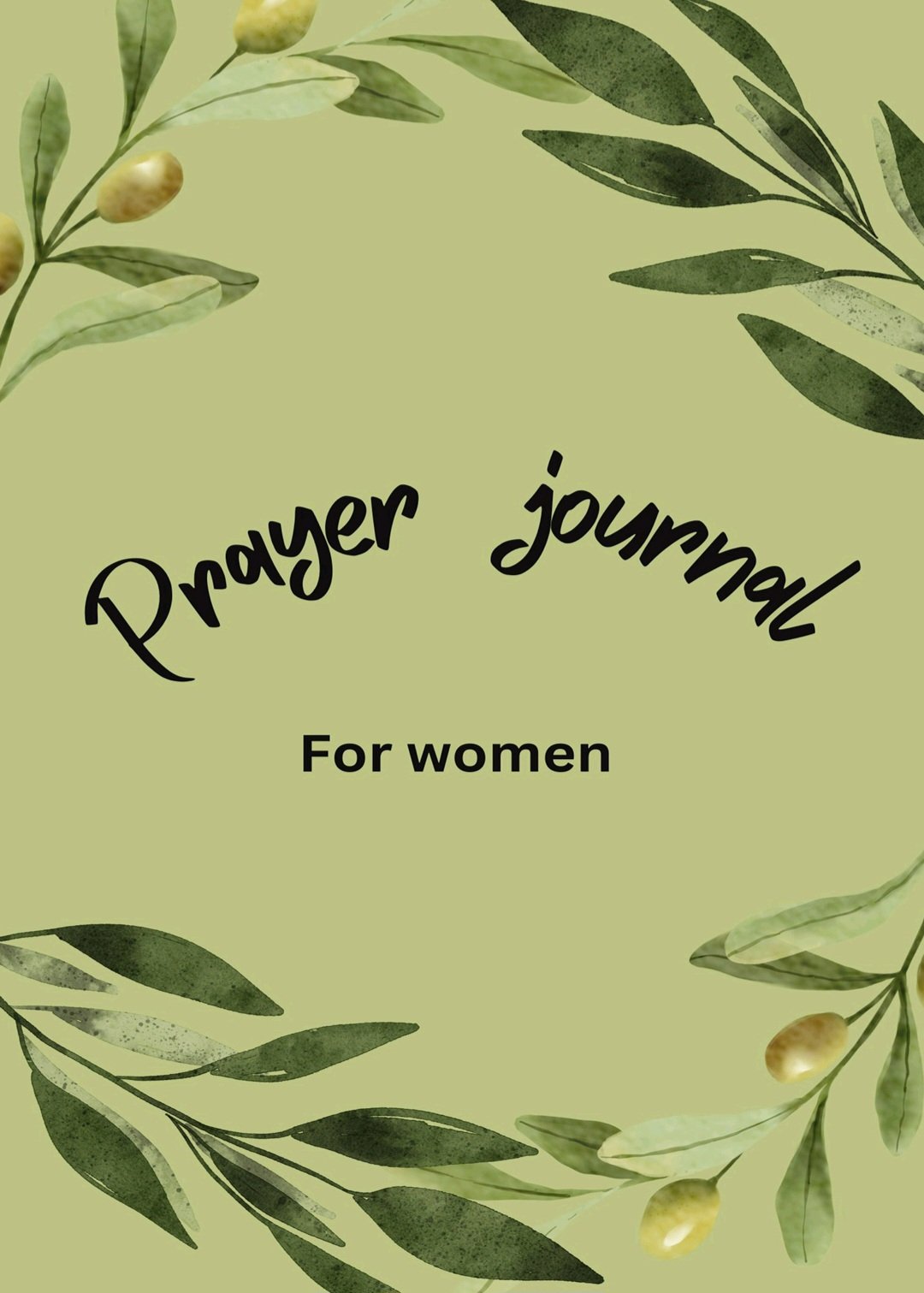 Olive Prayer Journal