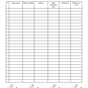 Champaigne Color Wedding Planner