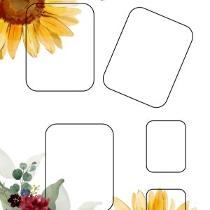 Sunflower & Roses Wedding Planner
