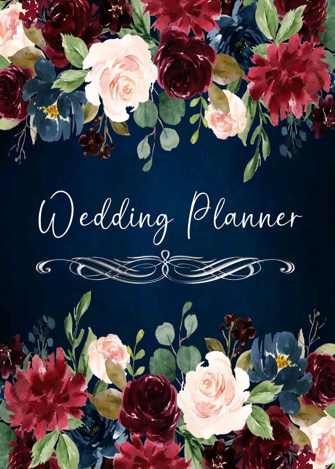 Maroon & Burgundy Wedding planner