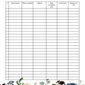 Maroon & Burgundy Wedding planner