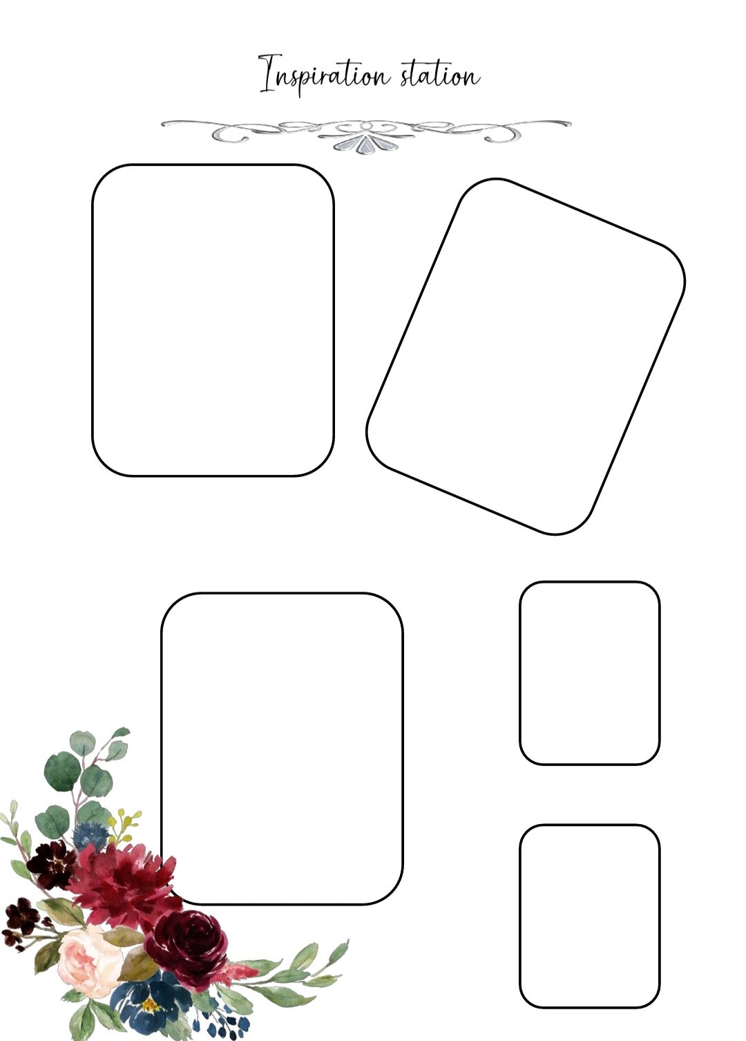 Maroon & Burgundy Wedding planner - Image 5