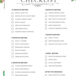 Succulents wedding planner